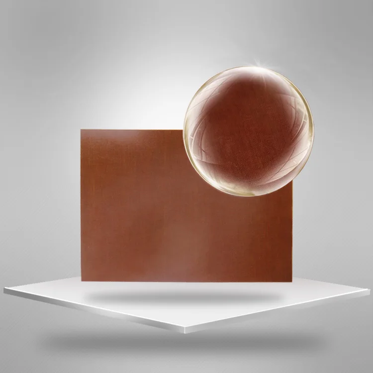 Electrical Insulating Material Brown ZTELEC 3027/PFCC305 Phenolic Cotton Fabric Bakelite Sheet
