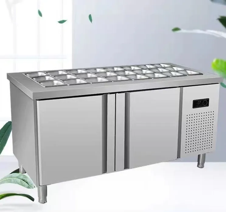 市販のスロット付きサイドディッシュ冷蔵庫冷蔵フルーツミックス