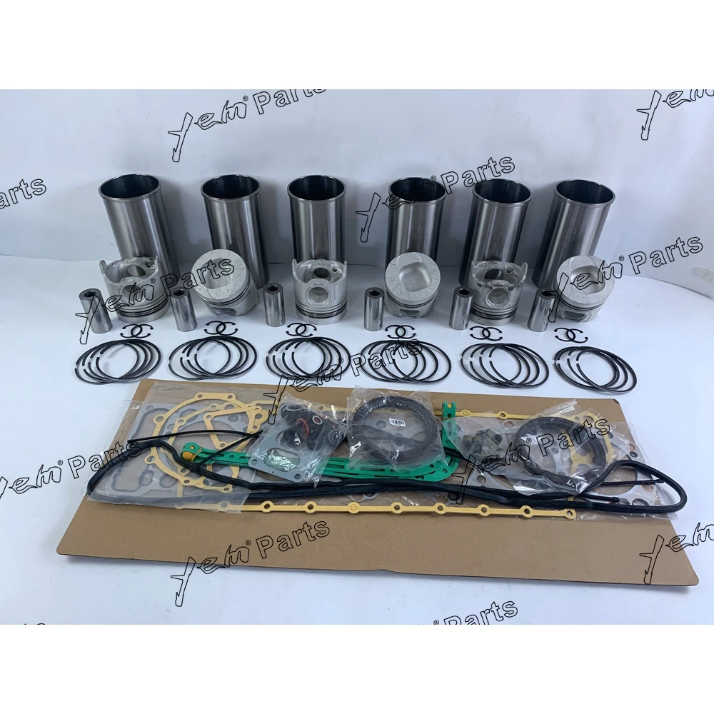 6SD1 Engine Rebuild Kit With Piston Ring Liner Overhaul Gasket Set for Isuzu