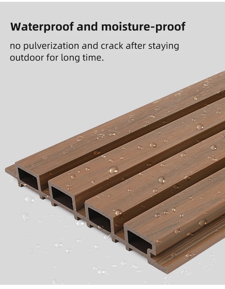 LYW Distortion Low Maintenance WPC Wall Panel - Eco-friendly