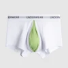 White# green pouch