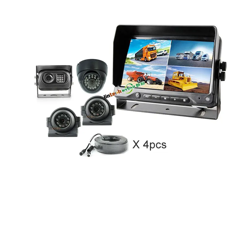 Heavy Duty IP69K Waterproof Camera Reverse Backup Rear View System