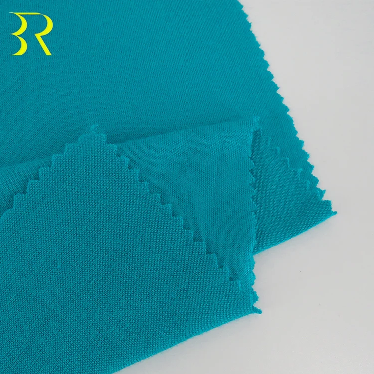 
 Хорошая, не скатывающаяся, вискозная одинарная трикотажная ткань из 95% вискозы, 5% эластана для нижнего белья  