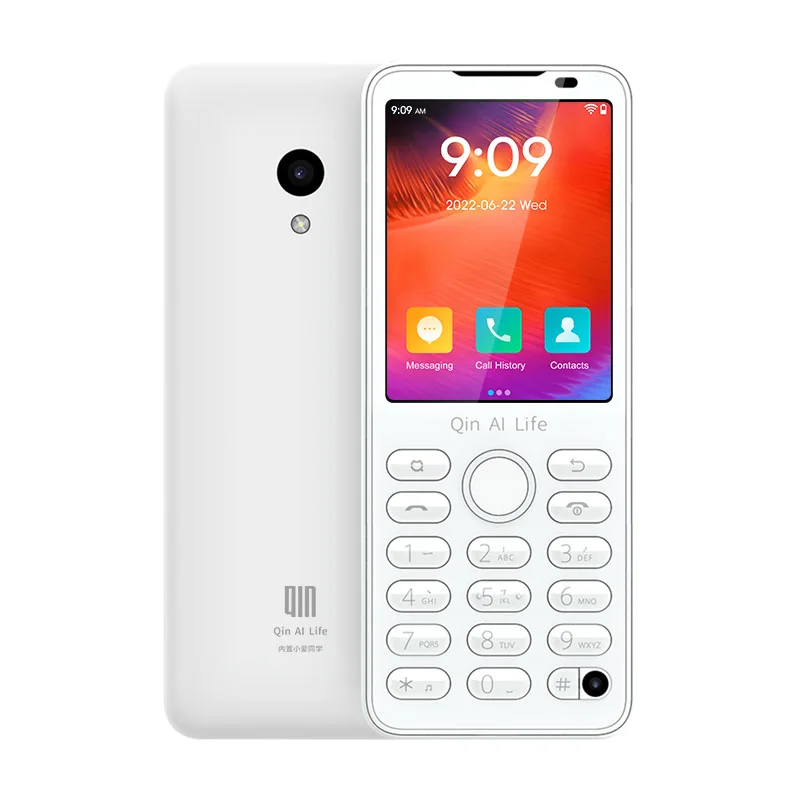 Qin F21 Pro 3+32GB ホワイト GMS対応 SIMフリー QIN F21 Pro - Dual SIM, 32GB, 4G, Android 11 Keypad Phone