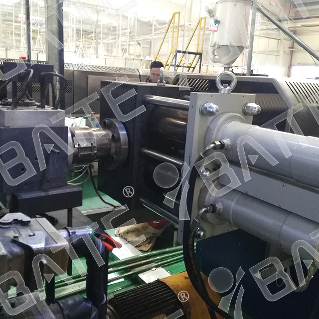 Automatic Plastic and Rubber Extruder Continuous Double Piston Hydraulic Screen Changer for Biopolymer