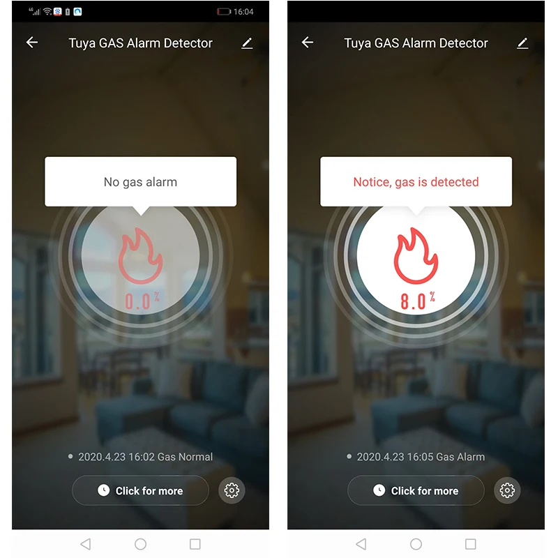 gas leakage detector