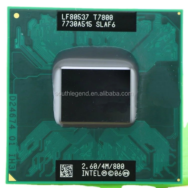 Intel Core 2 Duo T7800 Socket P SLAF6 Laptop Mobile Cpu Sale