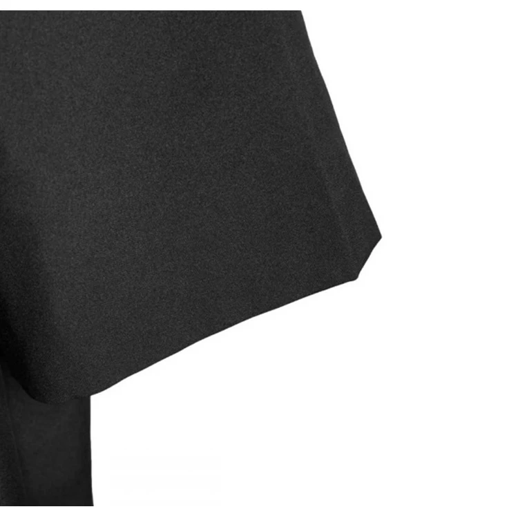 Doctoral graduation gown full length display front