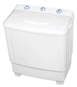 2026 New Style Top Load Air Turbo Spin-Drying Twin Tub Semi-Automatic Washing Machine 7.1-8.0kg for Home Use
