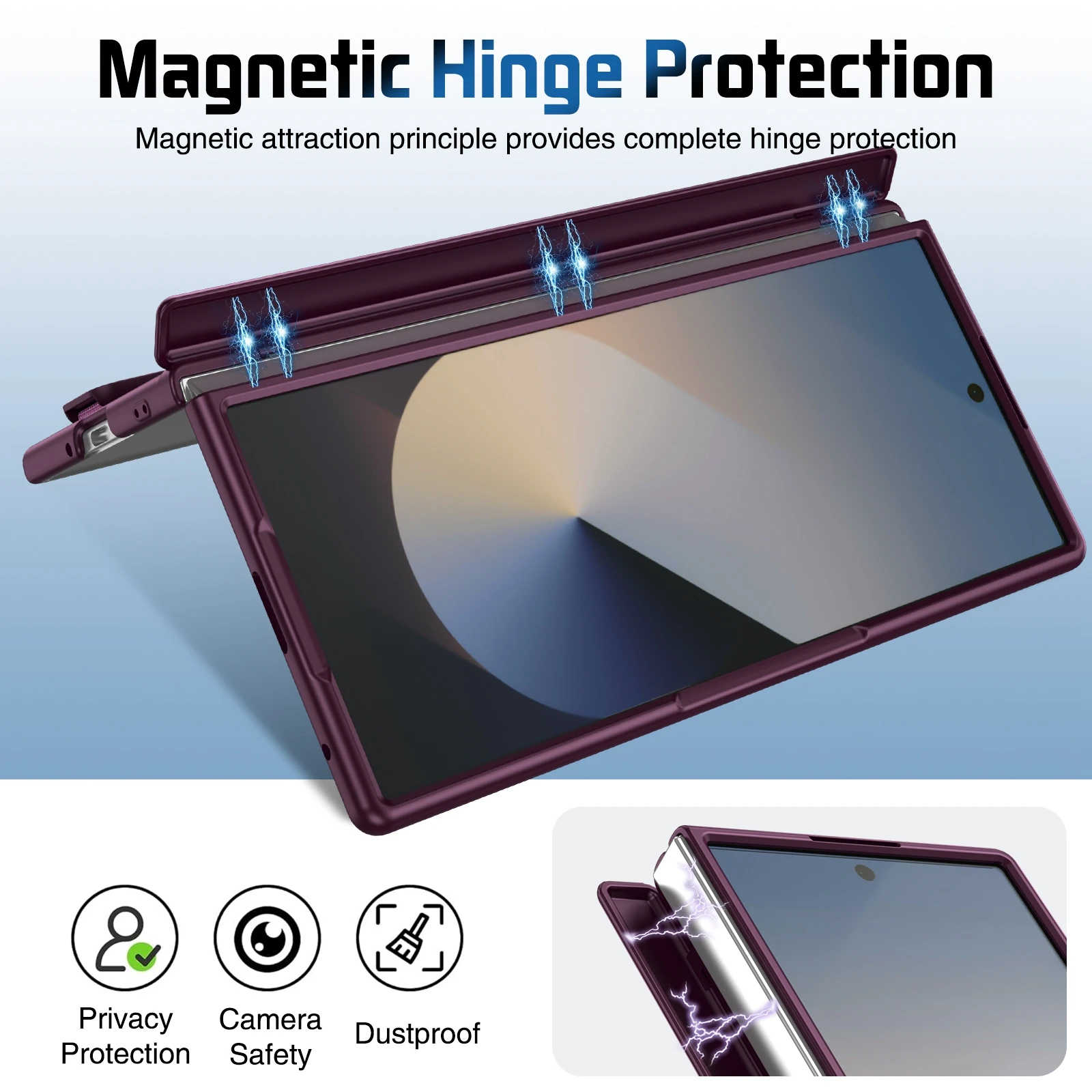 Z Fold 7 Case: Kickstand, Lens & Screen Protection