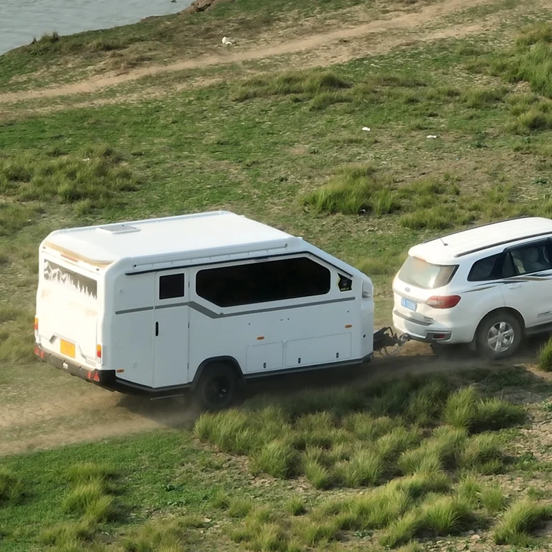 Economical 4X4 Off-Road Trailers Modern Camper for 2 Semi-Off Road Motorhomes Applicable Australia Foldable Waterproof Expanded