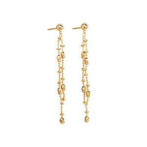 Customized Fine 925 Silver Piercing Earrings Jewelry for Women Stylish Ear Accessories