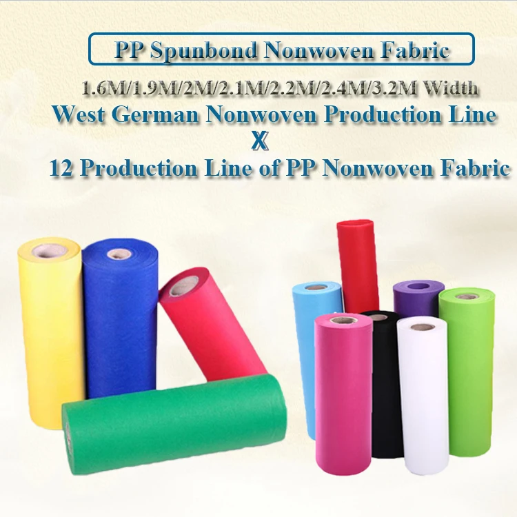 S Ss Sss Eco Friendly 40gsm Non Woven Roll Waterproof Pp Non-woven Polypropylene Bag Sofa Spunbond Pp Nonwoven Fabric