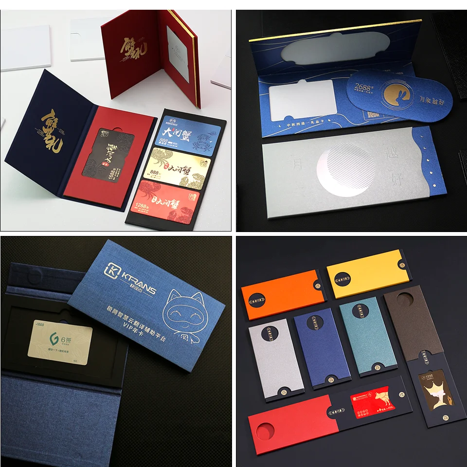 Custom Printed Embossed LOGO NFC ID Card PVC Business Card