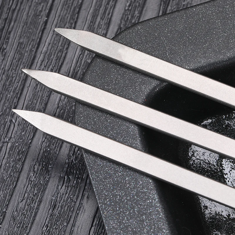 Chinese Products Skewers for Barbecue Reusable Grill Titanium Skewers Shish Kebab BBQ Camping  Kitchen Accessories Tools