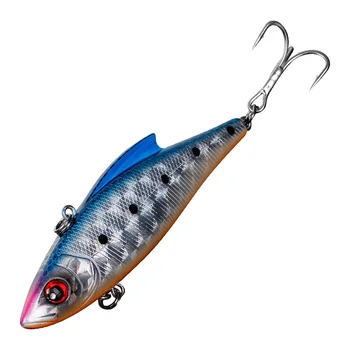 CHEERY Sea Bass Crank Minnow Lure Vib Rattle Hard Bait with Hooks Plastic Deep Sea Fishing Tackle – Minnow – view 5