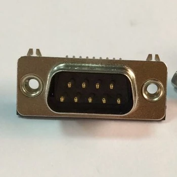 mini high quality db9 d-sub 9pin right angle male / female pcb