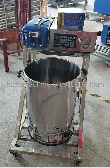 Automatic Candle Wick Inserter Machine for Glue and Wick Positioning Candle Holder Glass Jar Clip Centering Device