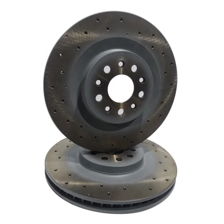 Rear brake disc 670035019 of standard quality for Maserati Ghibli  