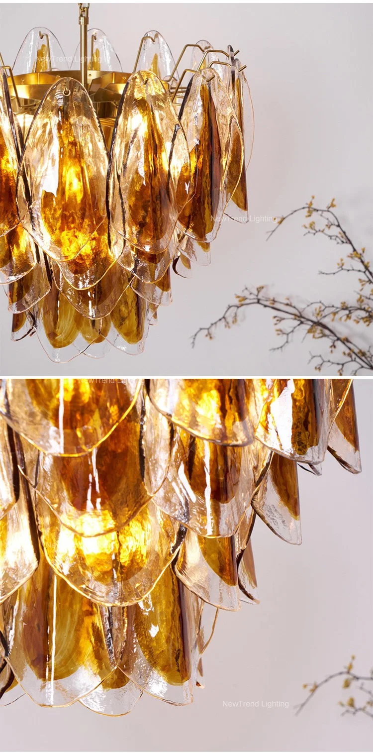 cpl 448 large custom murano glass chandelier  high end italian style ceiling lighting for hotel  villa-4