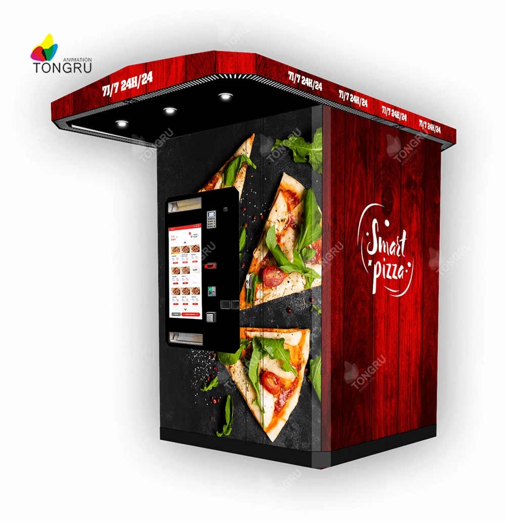 Best Roof Pizza Vending Machine Piestro Pizza Smart Oven Pizza Vending