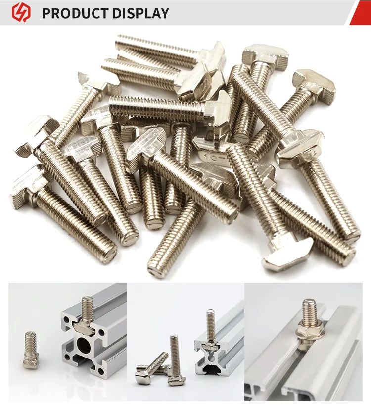 High Quality Tbolt Tshaped T Head Handle Square Bolts Fasteners