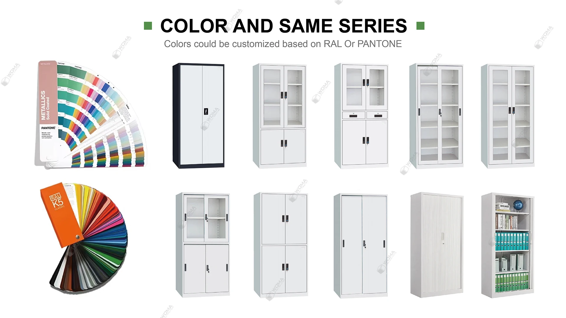 Modern Design Adjustable 2-Door Steel Storage Filing Cabinets Metal ...