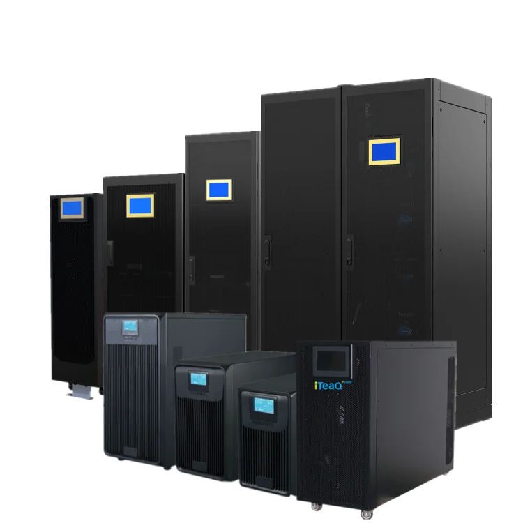 ITeaQ Power 3 Phase 380v 30KVA 50KVA 60KVA 80KVA 100KVA 120KVA 150KVA 180KVA Online Industrial Ups Manufacturer Price