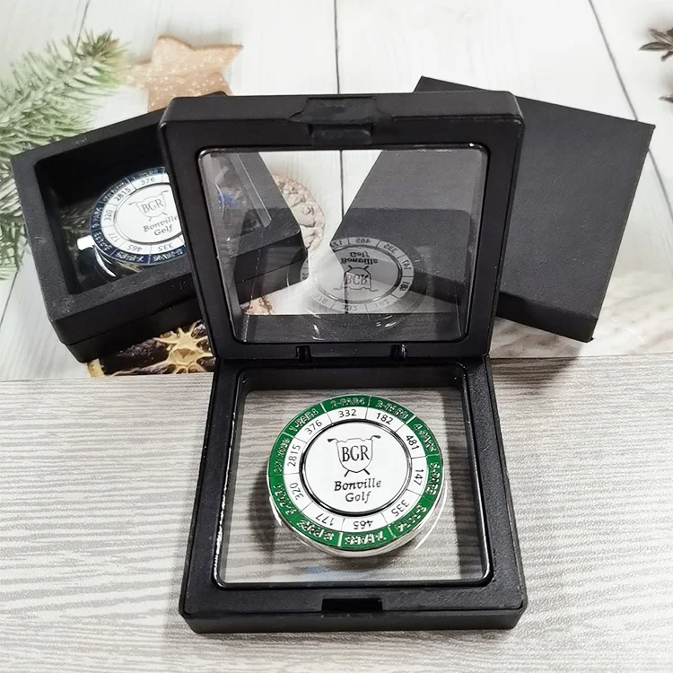 Custom Design Golf Accessories Gifts Box With Golf Divot Tool Ball Marker details