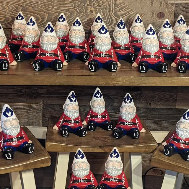 Custom Sport Team Garden Gnome Highschool College Football Team Gnomes