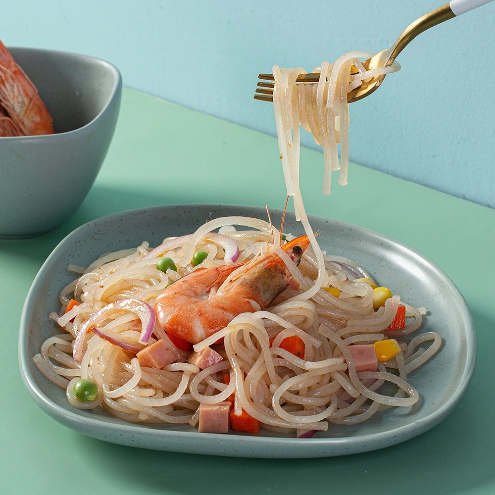 Magic Dry Konjac Spaghetti Noodle Plant-Based Gluten-Free Soy Free Low Carb  Low-Calorie