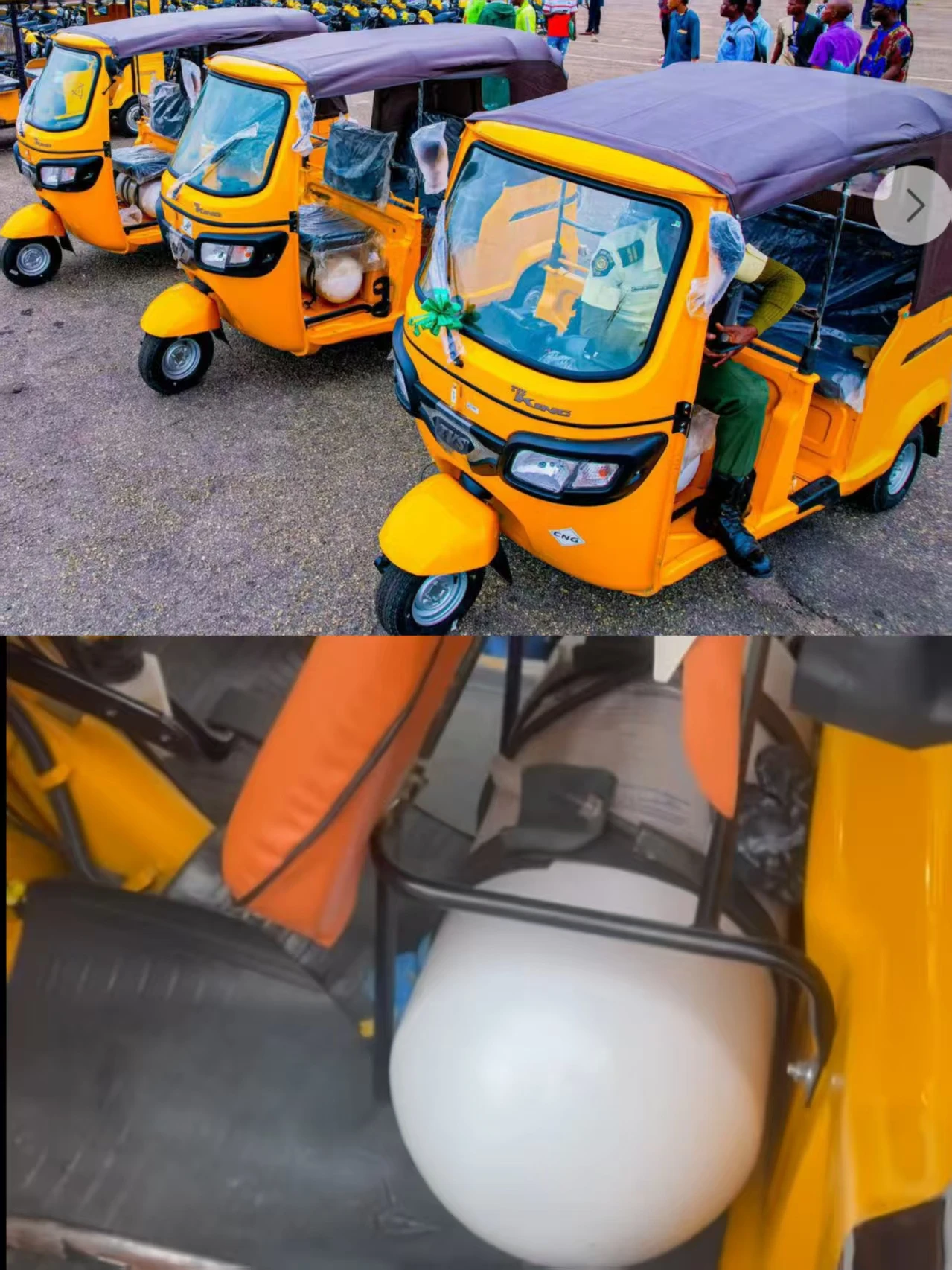 Gas Tricycle Conversion Kit CNG 4cyl Gas AEB for Motor Cars