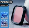Transparent Pink lens filter