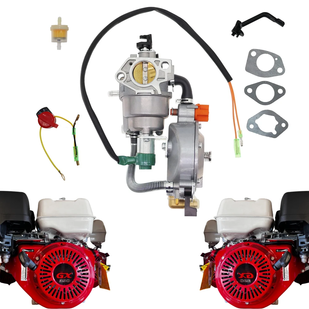 88Mm Dugattyúgyűrűk Tömítés Olajtömítés Újjáépített Készlet Honda Gx390 188F 13Hp 5Kw Benzin Generator Trimmer Motor