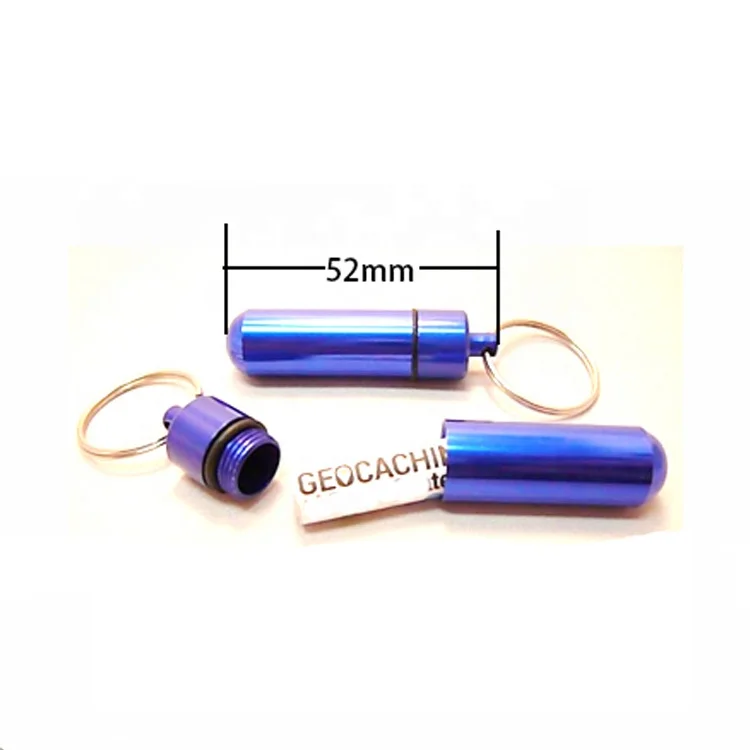 14*52 мм контейнер с индивидуальным логотипом micro bison tube cache