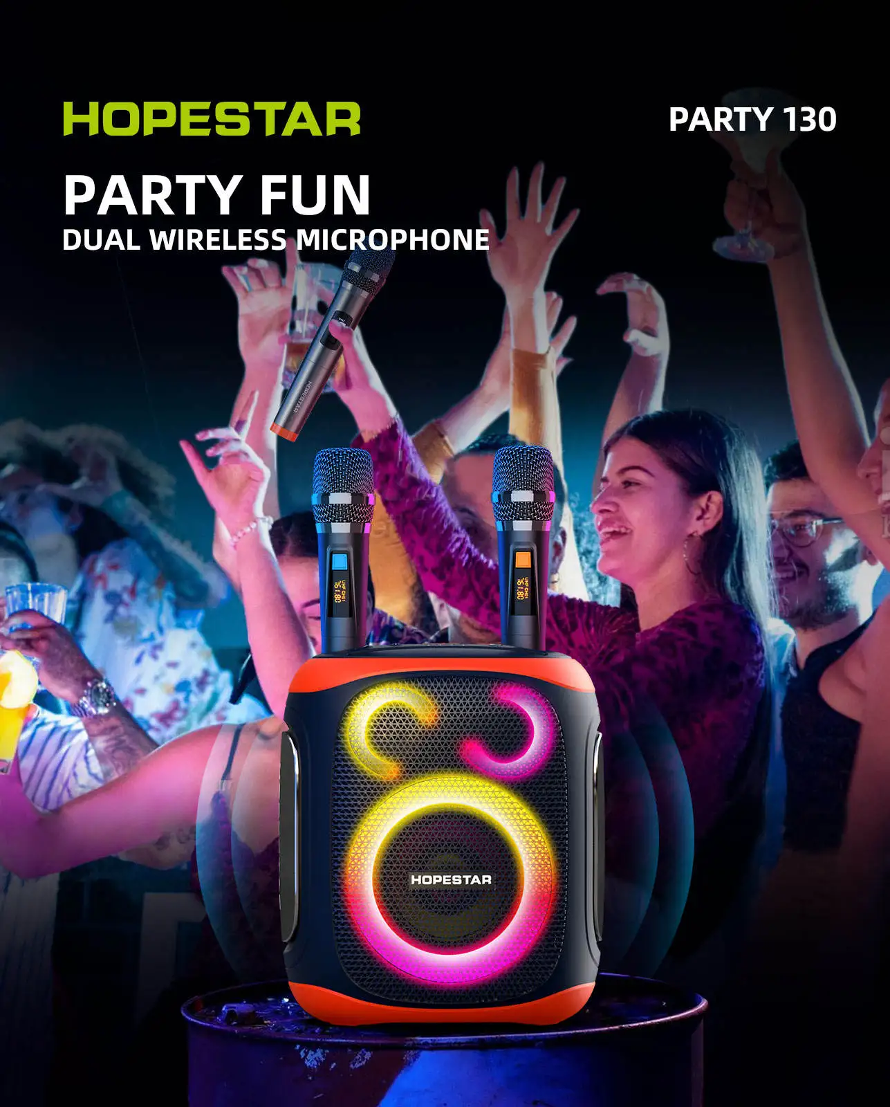 HOPESTAR PARTY ONE ポータブルスピーカー Party One Bluetooth Speaker – HopeStar Shop