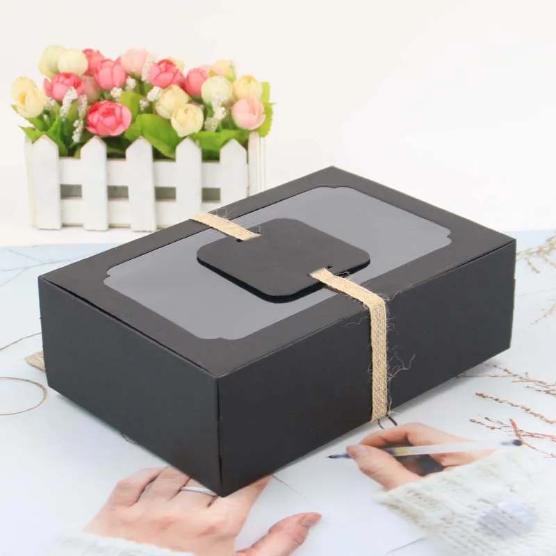 IMEE Factory Cheap Price Cookie Box Paper Cardboard Biscuits Box Biscuit Packaging Cookie Box With Window