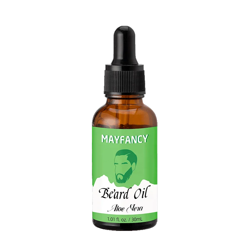 Beard Premium Growth Oil Pro muže Olej pro vousy Zvlhčující olej pro vousy Trojité balení OEM privátní značka 100 % přírodní organický přírodní