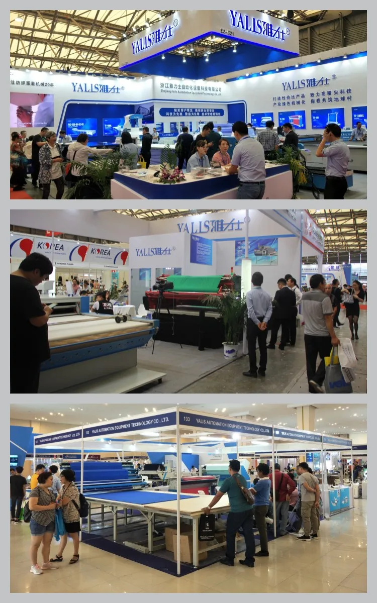 YALIS Good Quality Auto Edge Alignment Fabric Inspection And Relaxing Machine Rolling Fabric Machine