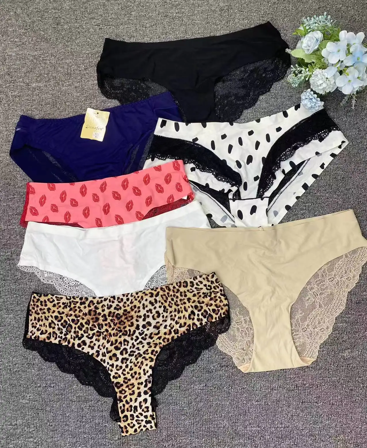 Mix High Quality Low Price Inventory High Quality Briefs Girl Panty ...