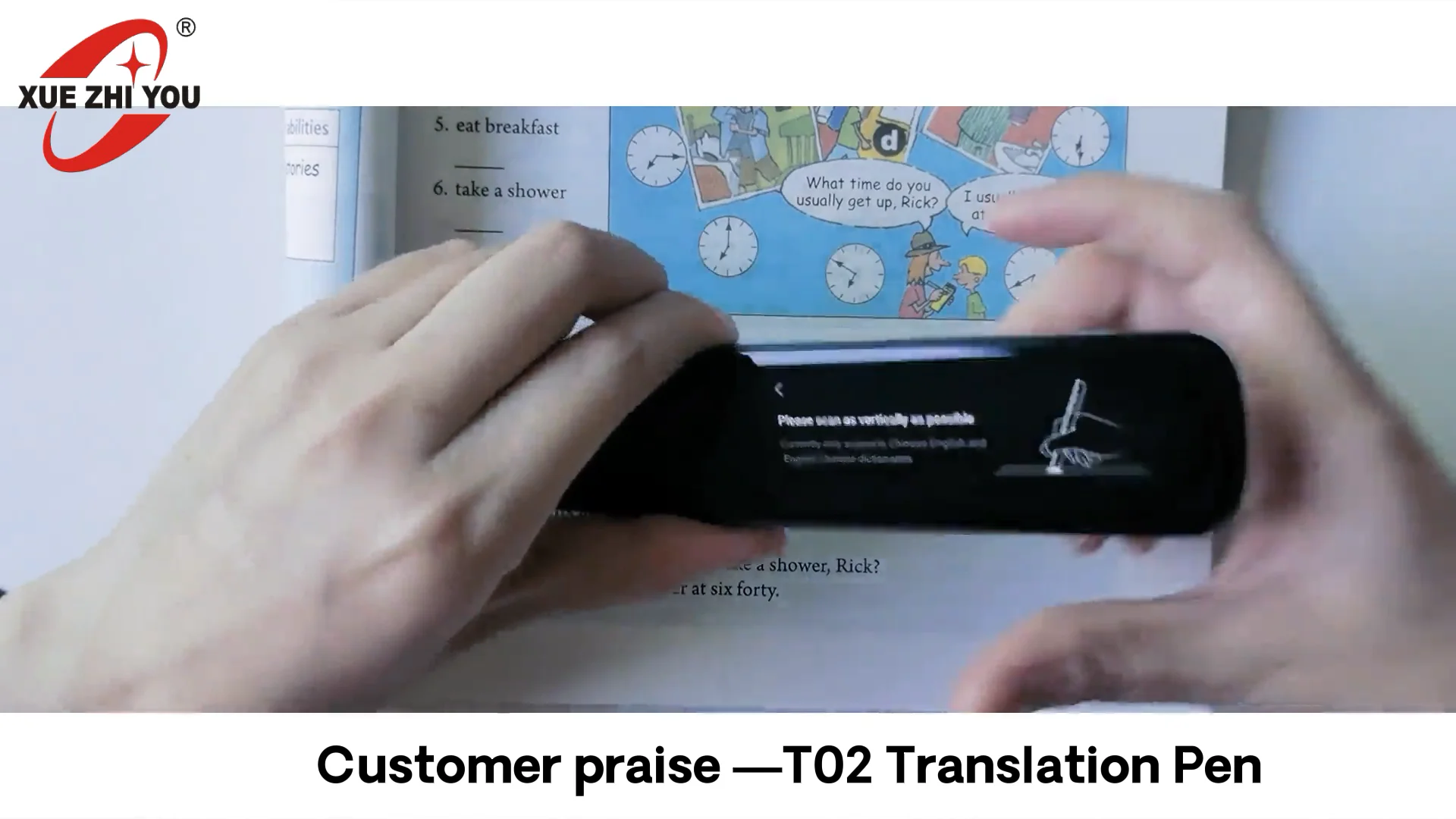 2.98" Touchable Screen Quick Translator Smart Pens Smart Translation