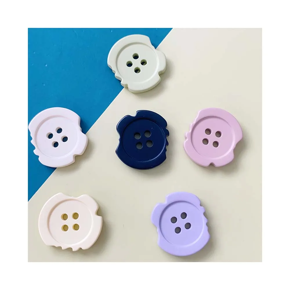 100 шт. круглые пуговицы для шитья