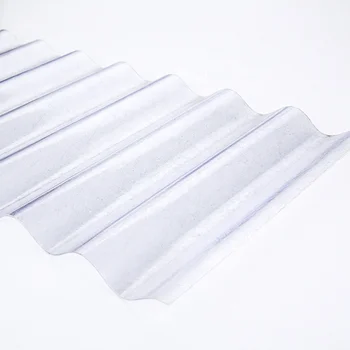Clear Fiberglass Roof Material Transparent Corrugated Frp Roof Material