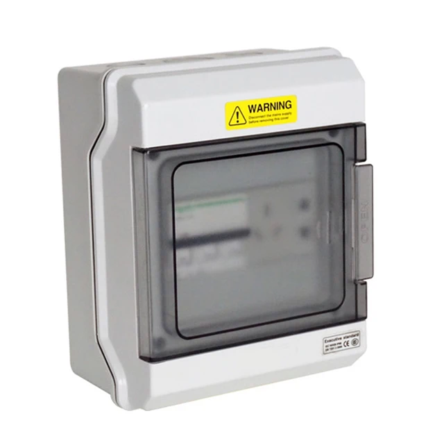 Plastic ABS housing waterproof distribution box Electric control panel box