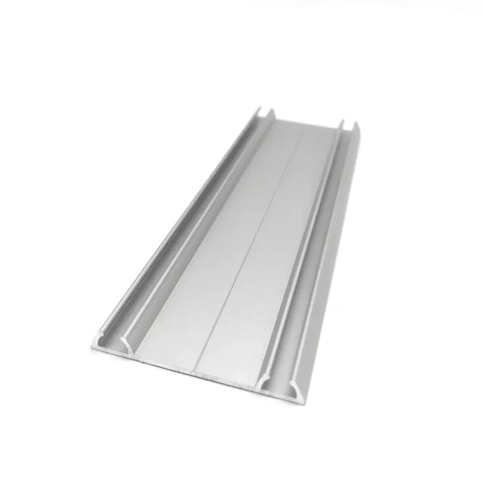 Customized Factory Wardrobe Sliding Door Aluminium Profile wardrobe Bottom Rail/track