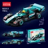 9215-3 f1 back car sky blue 73pcs chinese color box 1440 box