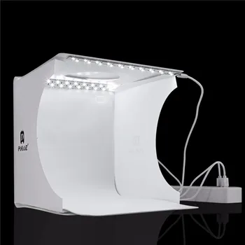 Portable 8 Inch LED Panels Folding Photo Light Studio Shooting Tent Box
