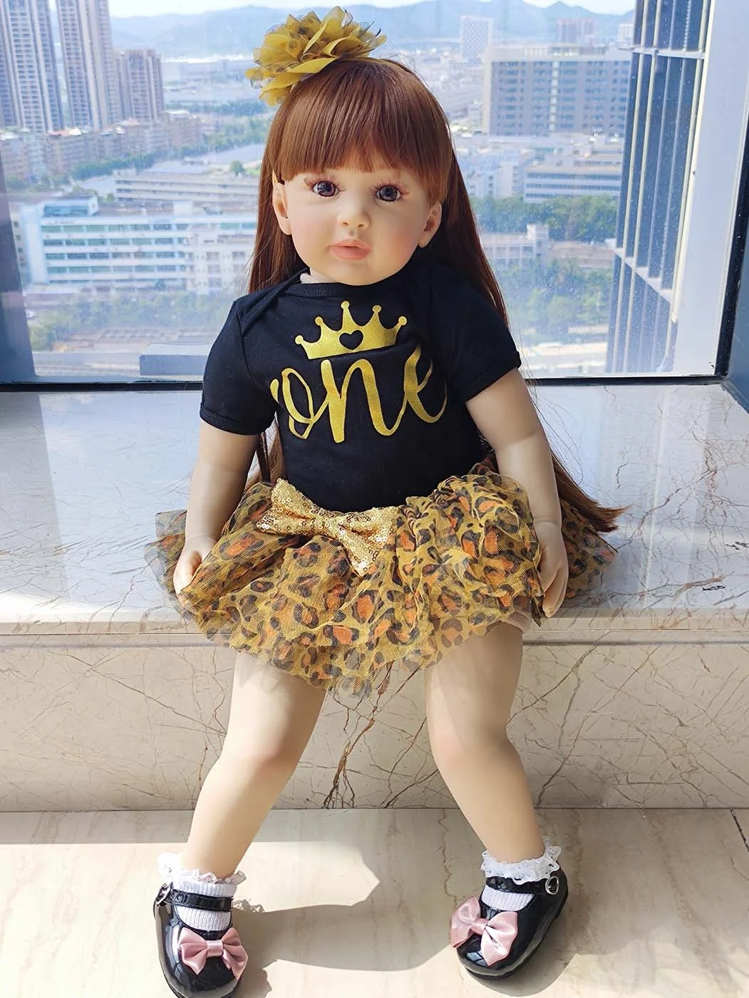 Набор кукол 60 см Реалистичная мини-игрушка имитация всего тела хлопок и винил реборн кукла живая