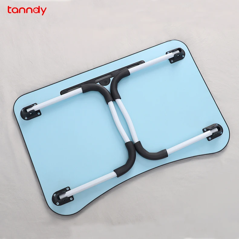 Оптовая продажа индивидуальный складной столик для студенческого общежития Многофункциональный Столик-поднос ноутбука с