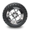 22*10-14 Machined/Gloss Black